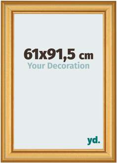 Fotolijst 61x91,5 cm - Goud Mat - MDF - Lazio - 61x91.5 cm