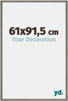 Fotolijst 61x91,5 cm - Mercury Structuur - Aluminium - New York - 61x91.5 cm