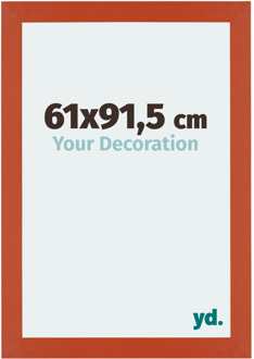 Fotolijst 61x91,5 cm - Oranje - MDF - Mura - 61x91.5 cm