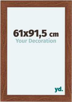 Fotolijst 61x91,5 cm - Walnoot - MDF - Como - 61x91.5 cm