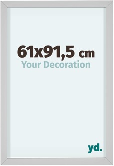 Fotolijst 61x91,5 cm - Wit - Aluminium - Virginia - 61x91.5 cm