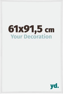 Fotolijst 61x91,5 cm - Wit Hoogglans - Kunststof - Annecy - 61x91.5 cm