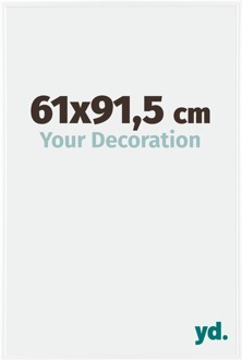 Fotolijst 61x91,5 cm - Wit Hoogglans - Kunststof - Evry - 61x91.5 cm