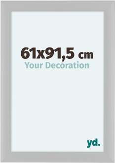 Fotolijst 61x91,5 cm - Wit Hoogglans - MDF - Como - 61x91.5 cm