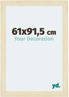 Fotolijst 61x91,5 cm - Zand Geveegd - MDF - Mura - 61x91.5 cm