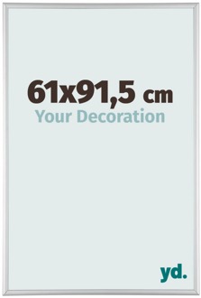 Fotolijst 61x91,5 cm - Zilver Mat - Aluminium - Austin - 61x91.5 cm