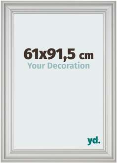 Fotolijst 61x91,5 cm - Zilver Mat - MDF - Lazio - 61x91.5 cm