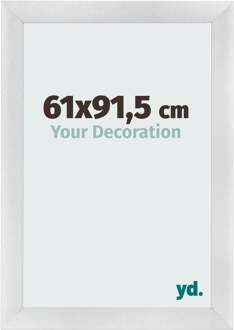 Fotolijst 61x91,5 cm - Zilver Mat - MDF - Pisa - 61x91.5 cm