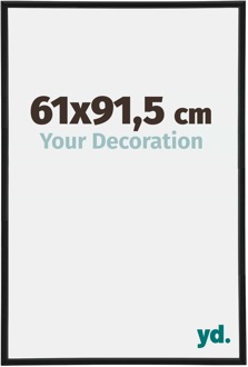 Fotolijst 61x91,5 cm - Zwart Mat - Kunststof - Antony - 61x91.5 cm