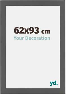 Fotolijst 62x93 cm - Antraciet - MDF - Mura