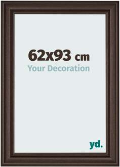 Fotolijst 62x93 cm - Eiken Donker - MDF - Lazio