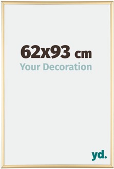 Fotolijst 62x93 cm - Goud - Aluminium - Kent