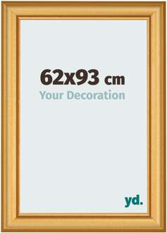 Fotolijst 62x93 cm - Goud Mat - MDF - Lazio
