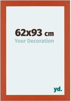 Fotolijst 62x93 cm - Oranje - MDF - Mura