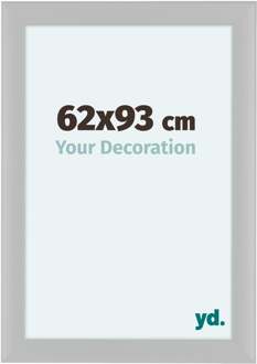 Fotolijst 62x93 cm - Wit Hoogglans - MDF - Como