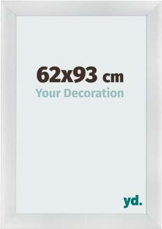Fotolijst 62x93 cm - Zilver Mat - MDF - Pisa