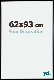 Fotolijst 62x93 cm - Zwart Mat - Kunststof - Evry