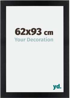 Fotolijst 62x93 cm - Zwart Mat - MDF - Mura