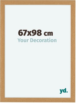 Fotolijst 67x98 cm - Beuken - MDF - Como