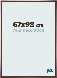 Fotolijst 67x98 cm - Bruin - Kunststof - Annecy