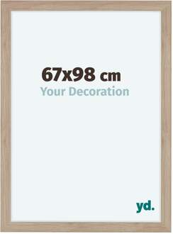 Fotolijst 67x98 cm - Eiken Licht - MDF - Como