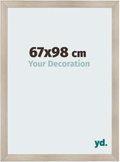 Fotolijst 67x98 cm - Eiken Licht - MDF - Pisa