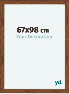 Fotolijst 67x98 cm - Eiken Rustiek - MDF - Como