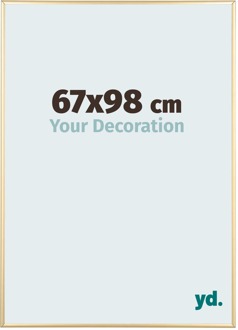 Fotolijst 67x98 cm - Goud - Aluminium - Kent