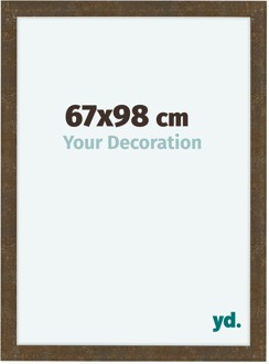 Fotolijst 67x98 cm - Goud Antiek - MDF - Como