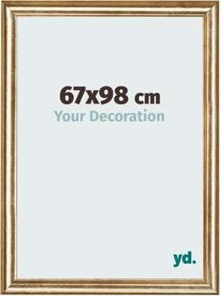 Fotolijst 67x98 cm - Goud Antiek - MDF - Lazio