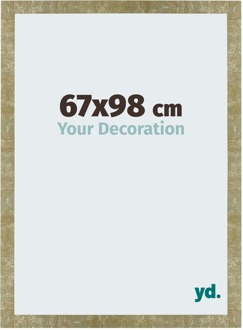 Fotolijst 67x98 cm - Goud Antiek - MDF - Mura