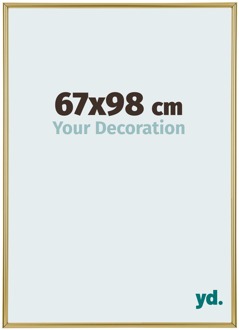 Fotolijst 67x98 cm - Goud - Kunststof - Annecy