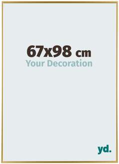 Fotolijst 67x98 cm - Goud - Kunststof - Evry