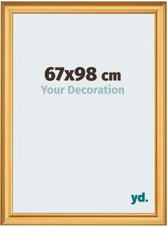 Fotolijst 67x98 cm - Goud Mat - MDF - Lazio