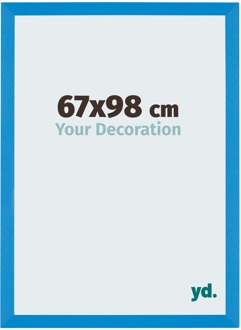 Fotolijst 67x98 cm - Helder Blauw - MDF - Mura