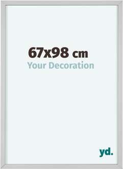Fotolijst 67x98 cm - Wit - Aluminium - Virginia