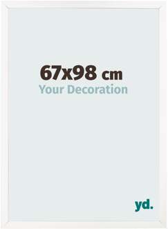 Fotolijst 67x98 cm - Wit Hoogglans - MDF - Bologna