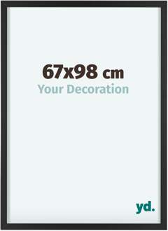 Fotolijst 67x98 cm - Zwart - Aluminium - Virginia