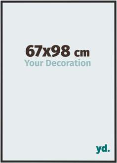 Fotolijst 67x98 cm - Zwart Mat - Aluminium - New York