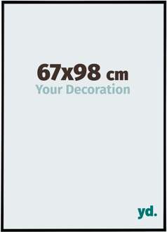 Fotolijst 67x98 cm - Zwart Mat - Kunststof - Evry