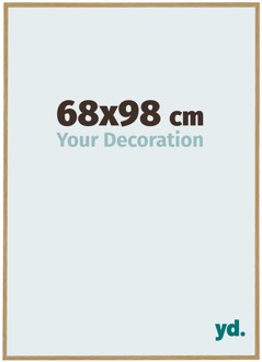 Fotolijst 68x98 cm - Beuken Licht - Kunststof - Evry