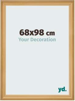 Fotolijst 68x98 cm - Dennen Houtnerf - MDF - Lazio