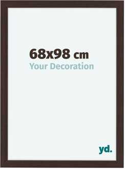 Fotolijst 68x98 cm - Eiken Donker - MDF - Como