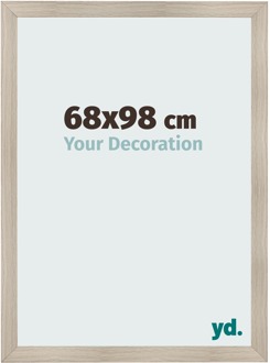 Fotolijst 68x98 cm - Eiken Licht - MDF - Pisa