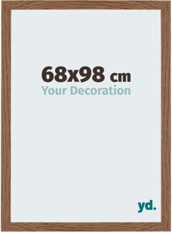 Fotolijst 68x98 cm - Eiken Rustiek - MDF - Mura