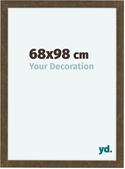 Fotolijst 68x98 cm - Goud Antiek - MDF - Como