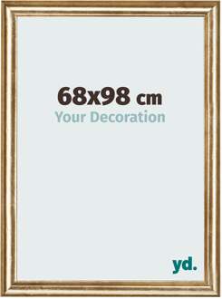 Fotolijst 68x98 cm - Goud Antiek - MDF - Lazio