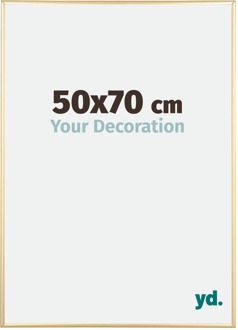 Fotolijst 68x98 cm - Goud Glans - Aluminium - Austin