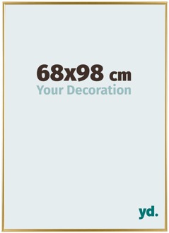 Fotolijst 68x98 cm - Goud - Kunststof - Evry