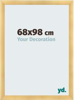 Fotolijst 68x98 cm - Goud Mat - MDF - Pisa